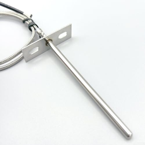 Sensor de sonda de temperatura de repuesto compatible con pellets para parrillas marca 340 440, diseñado para una medición precisa de la temperatura y un uso prolongado