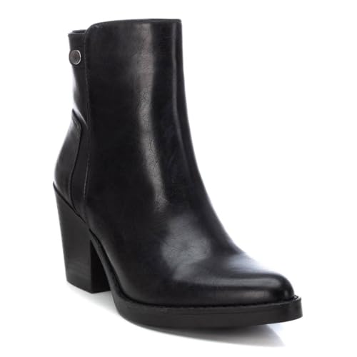 Refresh Para Mujer. 17203201-NEGRO Botines 172032 Negro (37), 3 A 5Cm, Cremallera, Casual - 3