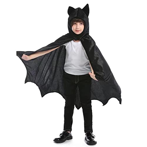 Capa de Héroe Bat para Niños y Niñas de 6-9 Años miniatura 3