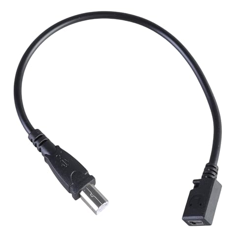 Zxfdsfdbnm 29cm 5pin USB 5P a USB B Cable para fácil conexión de impresoras escáneres teclados eléctricos Piano digital Otros dispositivos