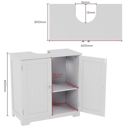 2 Door Under Sink Cabinet
