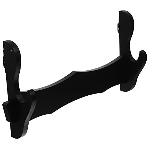 STOBAZA Sword Holder Wall Mount Metal Wall Shelves Sword Rack Storage Holder for Flutes