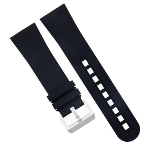 Bracelet montre caoutchouc fluoré Cinquante Brasses 5015 souple anti-poussière durable