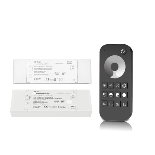 Pilote LED 24V 75W à tension constante avec télécommande R11 pour ruban
