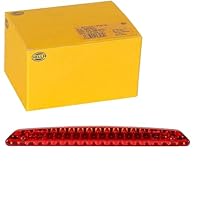 HELLA 2DA 343 800-001 Zusatzbremsleuchte - LED - 12V - Anbau - Lichtscheibenfarbe: rot - LED-Lichtfarbe: rot - Kabel: 200mm - Stecker: offene Kabelenden - hinten