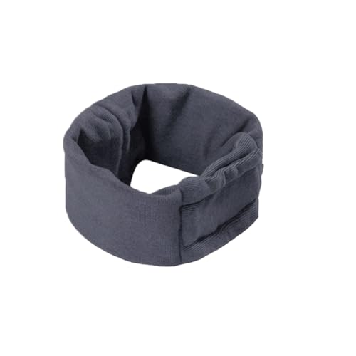 BWOOOWE Ohrenschutz für Hunde Beruhigende Ohrenschützer für Hunde Hundeschal für Hals Ohrenschützer Kräften zur Angstlinderung und Beruhigung(Grau,L)