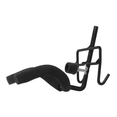 Toyvian Decorative Guitar Wall Mount Hanger Hook Space Saving Rack for Guitars Ukuleles Violins Quick and Easy Installation Sturdy Design Multi Instrument Compatibility