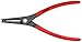 Knipex 4911A3 External Straight Precision Retaining Ring Pliers 9-Inch