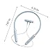 Neckband Bluetooth Headphones, HD Stereo Wireless Sports Earphones, Around Neck Bluetooth Headphones Noise Cancelling Mic, Magnetic Attraction, Instant Pairing, Long Battery Life Day Use