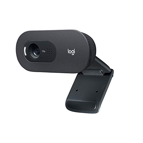 Logitech C505 HD Webcam - 720p HD External USB Camera for Desktop or Laptop with Long-Range Microphone, Compatible with PC or Mac by Logitech - Used condition - CA$25.27