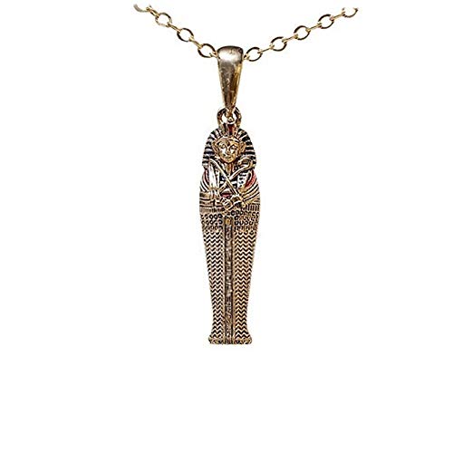 SilberDream Schmuck Anhänger Sarkophag Tutanchamun Ägypten mit Kette EK049