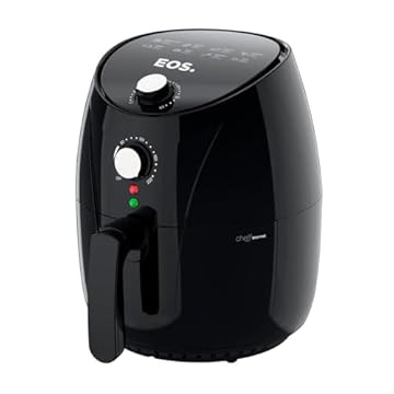 Fritadeira Sem Óleo Air fryer Eos Chef Gourmet 4 Litros Preto Eaf40p 110v