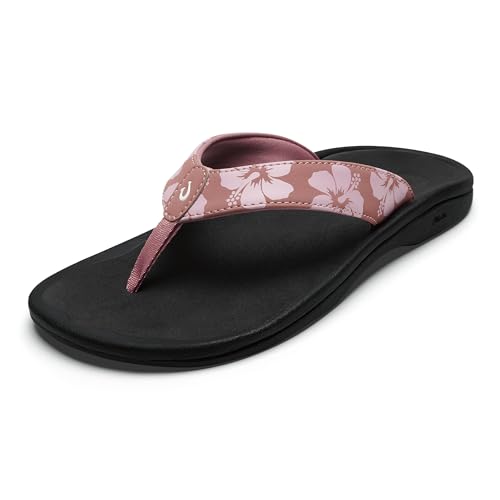 Image of OluKai Ohana Women's Sandals, Water Resistant Flip Flops with Arch Support