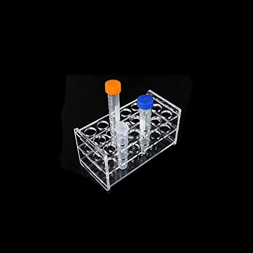 clear acrylic test tube rack 18 holes test tube holder for 10ml15ml test tubes 1 piece
