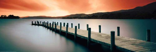 Empire Interactive Poster Ponton sur lac avec Ses Accessoires Multicolore