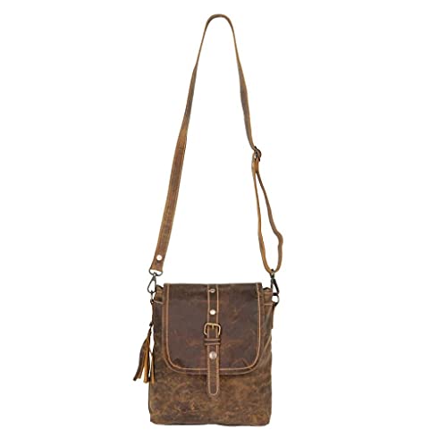 Myra Bag female Brown Beauty Leather Bag Upcycled Leather S-21683
