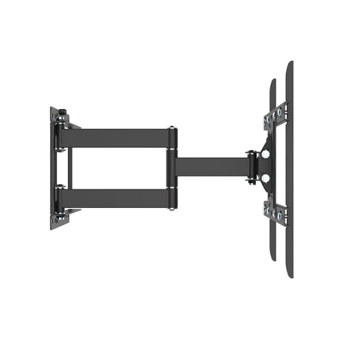 Support mural de télévision Kortek robuste et orientable avec câble HDMI - 7