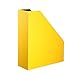 Vlando VPACK Magazine File Organizer Holder - Office PU Leather Desk Organizer Collection, Assorted Color (Canary Yellow)