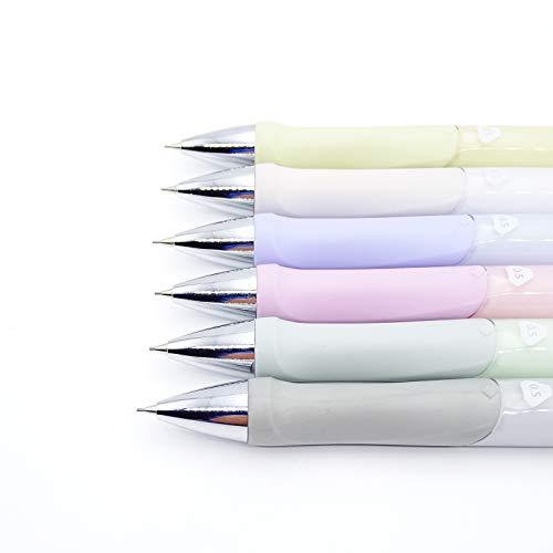 Colnk Mechanical Pencils 0.7Mm For Drawing, Refillable Drafting Pencil With Ergonomic Comfort Grip, Pack-6Pcs #TOP6