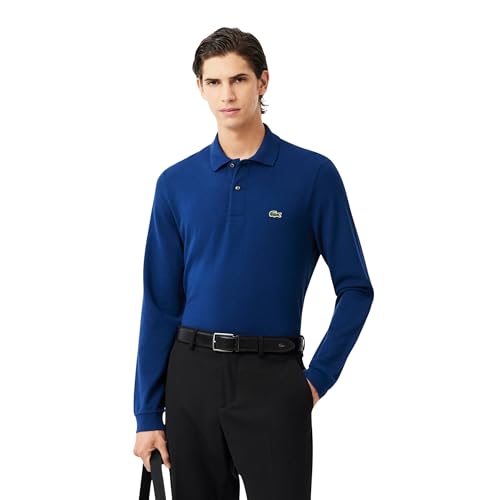 Image of Lacoste Classic Fit Long Sleeved L.12.12 Polo Shirt