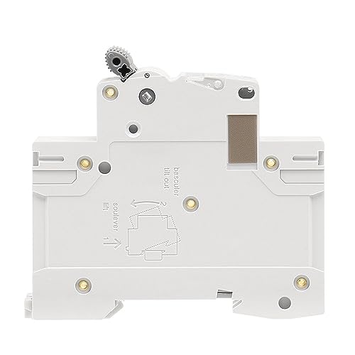 Mini disjoncteur 3P 6KA courbe C pour tableau électrique triphasé rail Din - 3