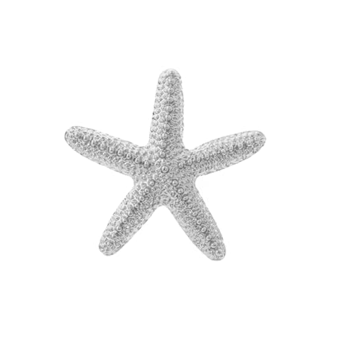 Image of Charm Starfish Brooch Pin for Women Fashion Chunky Plated Gold Sea Star Lapel Pin Summer Ocean Beach Jewelry Gifts