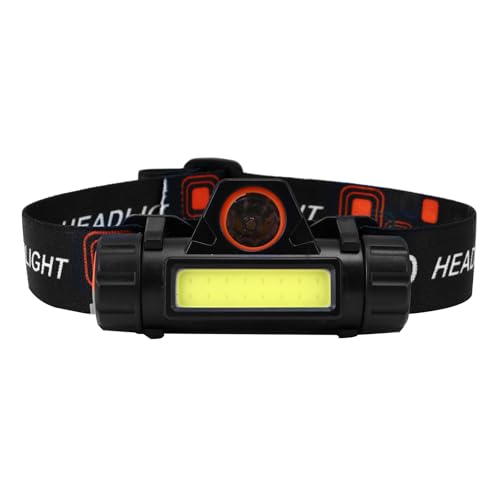 Linterna frontal LED recargable impermeable de 1200 mAh para pesca nocturna