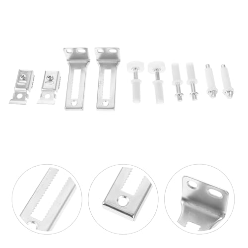 Juego de Herrajes para Puerta Plegable de 8 piezas LALAFINA Kit de Reparación para Armario Rodillos Deslizantes Resistentes Instalación Fácil Uso en Casa miniatura 7
