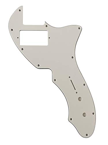 For US Fender Telecaster 69 Thinline Guitar Pickguard PAF (3 Ply White)