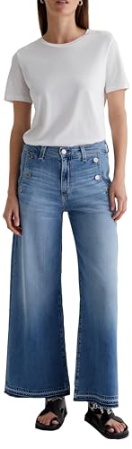 AG Women's Dania Mid Rise Ankle Palazzo2