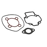 Contribuisce a prolungare la durata del motore e a mantenerne il corretto funzionamento: questa guarnizione per revisione motore per motociclette, progettata per un uso a lungo termine, aiuta a prevenire la contaminazione incrociata tra i cilindri. Contribuisce a un funzionamento più fluido del motore e riduce il rischio di surriscaldamento dovuto a miscelazione o perdite di fluido.