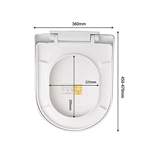 Siège WC compact et grand abattant WC vert brillant stable