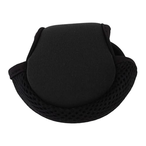 Haodream Bolsa de carretes de pesca, fundas protectoras, ruedas giratorias, bolsa de almacenamiento de baitcasting, carretes de pesca