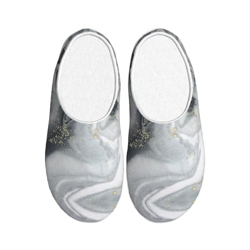 Chaussons peluche EdWal pour soulager les pieds froids avec semelle de sécurité hiver