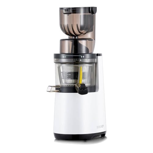 BioChef Atlas Whole Slow Juicer - Für ganze Früchte/Entsafter / 250W / mit dualem breitem Einfüllsystem und lebenslanger Garantie auf den Motor - Weiß BioChef Atlas Whole Slow Juicer - Für ganze Früchte/Entsafter / 250W / mit dualem breitem Einfüllsystem und lebenslanger Garantie auf den Motor - Weiß