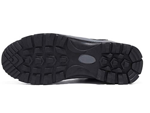 EYUSHIJIA Tênis de caminhada masculino impermeável para uso ao ar livre, Black-a, 10.5