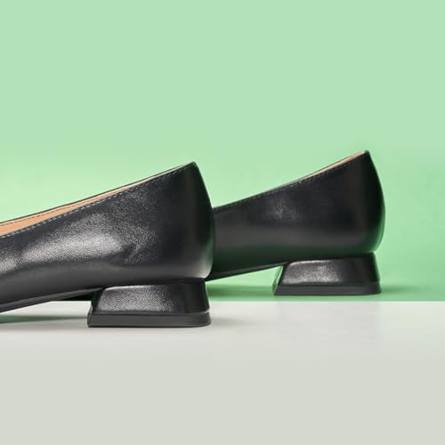 C.Paravano Women's Ballet Flats Shoes Square Toe Flats with Bowknot for Casual Work Office Party,for Women Dressy,Office Work Shoes,Wedding Guest Attire,Spring Dressy Footwear3
