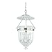 Vaxcel P0119 630 Series Pendant with Clear Glass, 12-3/4", Polished Nickel Finish
