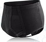 Salma's Tinytots Reusable Adult Underwear For Men, Cotton Washable Mens briefs, urinary Incontinence Underwear For Men, washable adult diaper, Innerwear Absorbs 150 ml Urine. Size M (90cm to 98cm)
