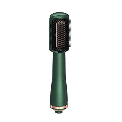 Hair Care Professional PTC Heating Straightener Curler Styler Brush Straighting Ceramic Curling Iron Hot Comb Brushes Negative + far-in miniatura 1