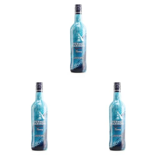 Garvey Vermut Marinero Rojo con un Toque de Sal Atlántica - 75cl (Paquete de 3)