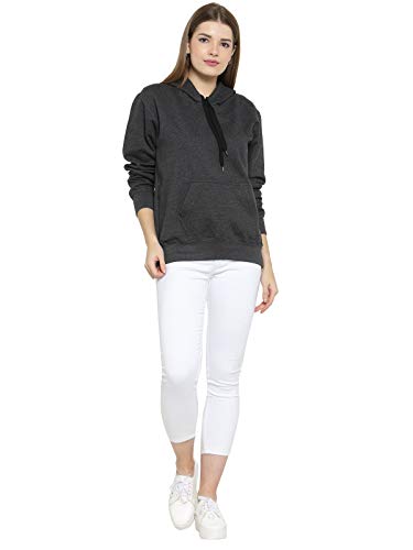 Image of Scott International Men's Solid Cotton Hoodies for Men, Trendy and Comfortable Sweatshirts for Men, Stylish Winter Wear with Hood and Pockets, Fashionable Hooded Sweatshirts