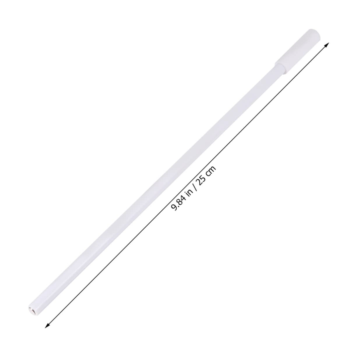 PTFE-Rührstab 50 Cm Lang – Hitzebeständig, Chemikalienresistent, Antihaftbeschichtet, Leicht Zu Reinigen, Für Labor, Farbmischung, Starke Säuren & Laugen – Rührpaddel Weiß
