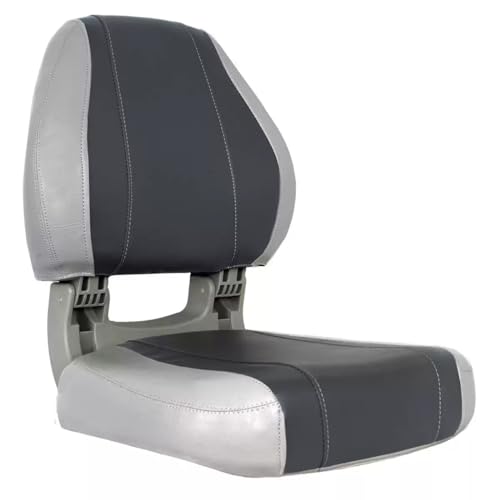 Oceansouth Sirocco Folding Boat Seat (Gray/Charcoal, Sirocco Folding Boat Seat) fishing folding...