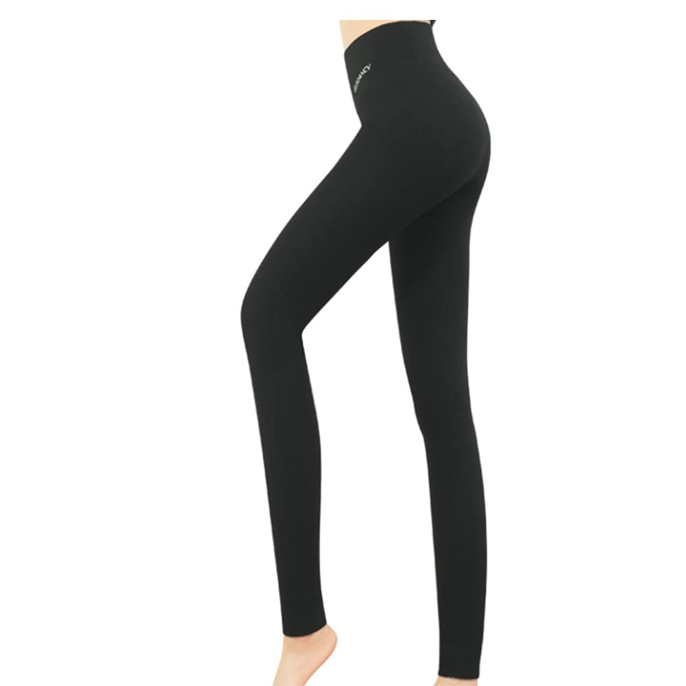 Mallas Deportivas Termicos Invierno Mujer Leggins con Forro Polar cálido Pantalones de Control Barriga M-2XL