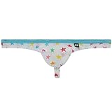 [ジーステーション] 2XL スター メンズTバック POPプリント カラフル メンズ 男性下着 セクシー 千鳥柄