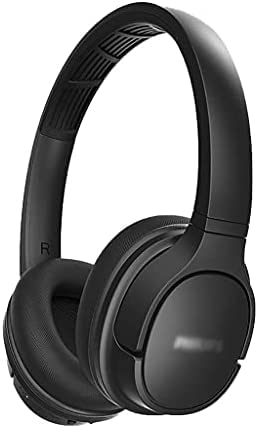 Cuffie da gioco, Cuffie over-ear impermeabili Cuffie Bluetooth sportive Cuffie passive con cancellazione del rumore per palestra, corsa, allenamento, auricolari, Nero