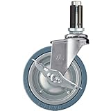 Hammer Pipe Insertion Swivel Rubber Wheels (Steel Wheels) 4.9 inches (125 mm) Diameter 0.8-0.9 inches (21-23 mm) with SP 4155EU-PR125