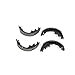 Power Stop Rear B704 Autospecialty Brake Shoes For 1995-2009 Ford Ranger | 1998-2009 Mazda B-Serires [Application Specific For Models With 9