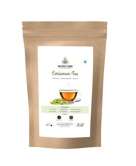 Image of Nature's Park Cardamom Black Tea (Elaichi chai, 500 Gm)